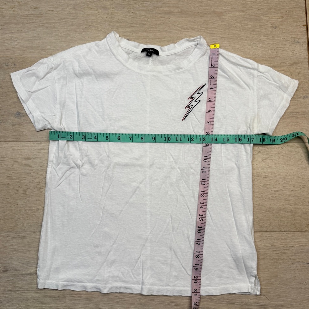 Rag & Bone Lightning Bolt Graphic Tee - Picture 4 of 8